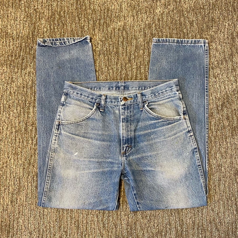 🔥 Vintage Thrashed and Faded Rustler Jeans